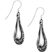 Silver Forest Silver Paddle Look Duet Earrings  NE-1738