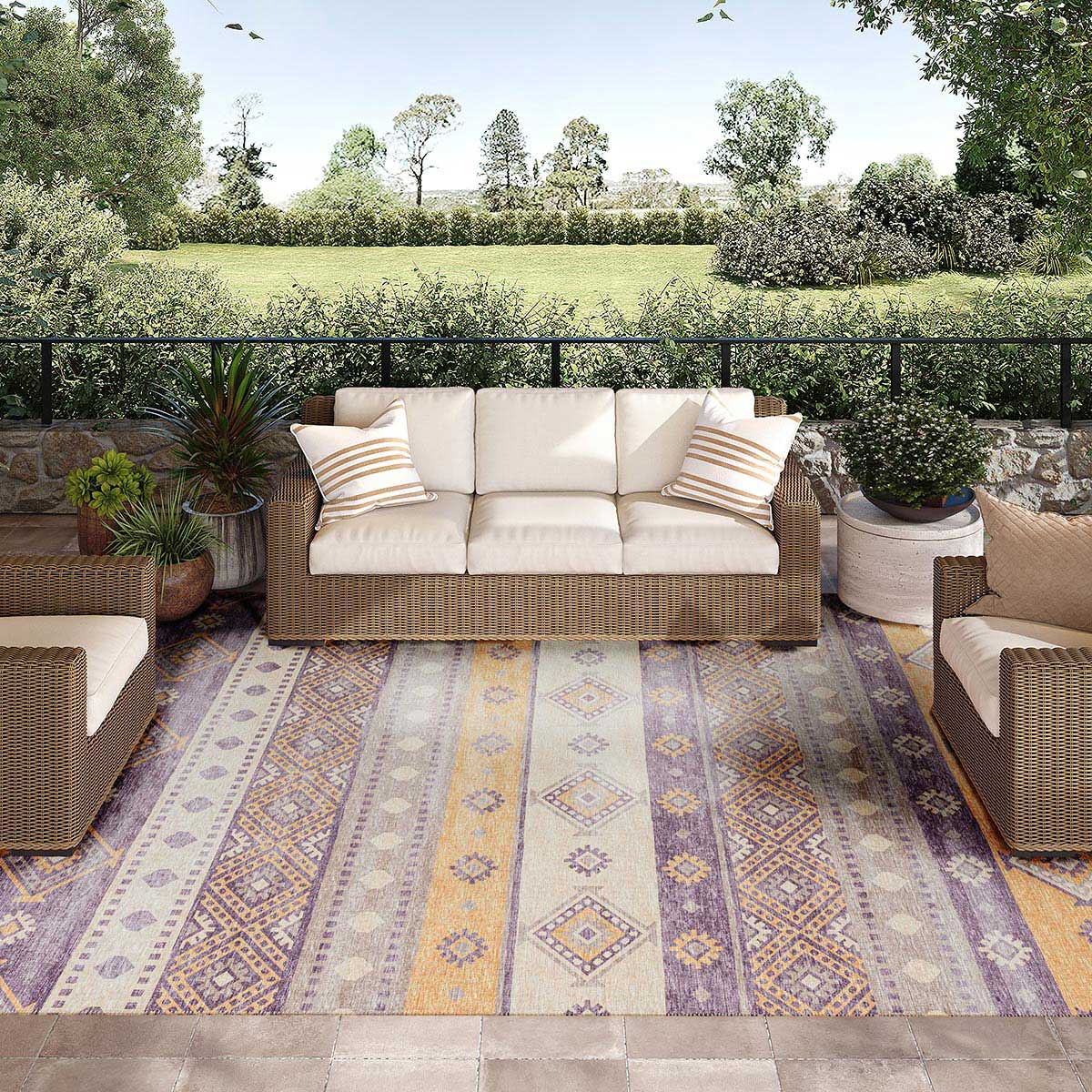 Sedona Indoor/Outdoor Rug Imperial 5' x 7'6" by Homeportonline