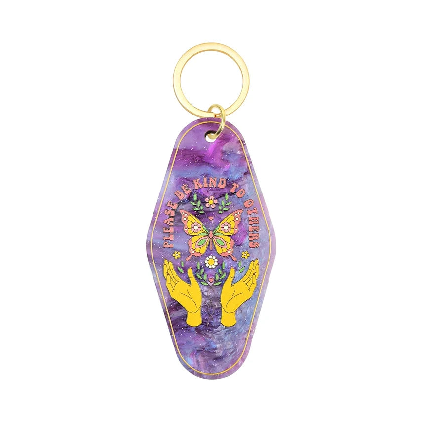 Motel Keychain