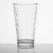 Great Foundations Tumbler 16 Oz Clear/Square Pattern by Homeportonline