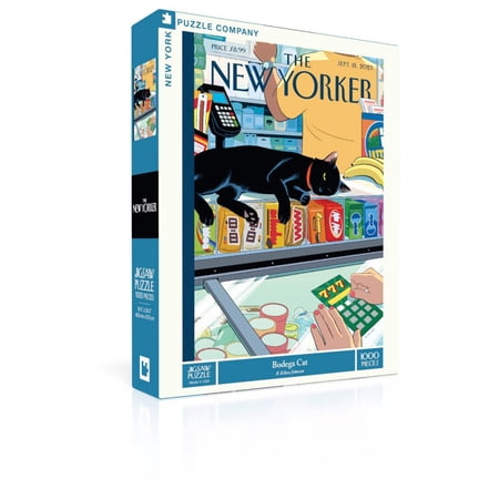 New York Puzzle Company Bodega Cat 1000 Piece Jigsaw Puzzle