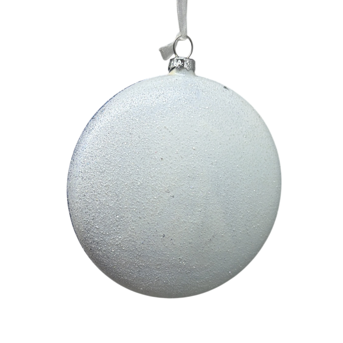 Sailing Boat Glass Disc Ornament