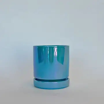 4.5" Gemstone Pot - with Water Saucer