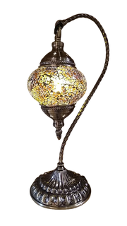 Mosaic Lamp Half Heart #20 by Homeportonline