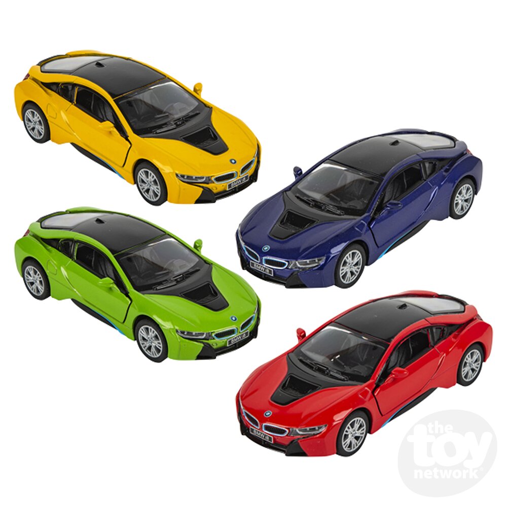 Diecast Pullback BMW i8 5" (Sold Individually) by Homeportonline