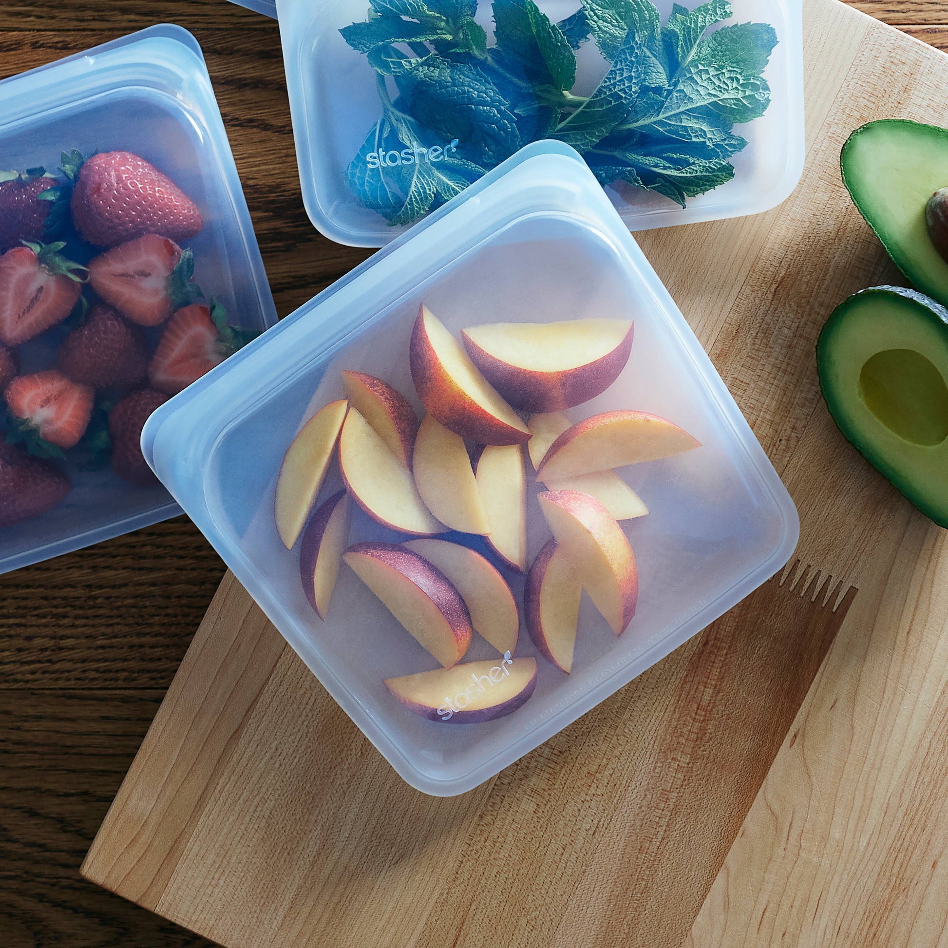 Clear + Lavender Sandwich 2 Pack by Kiss the Cook