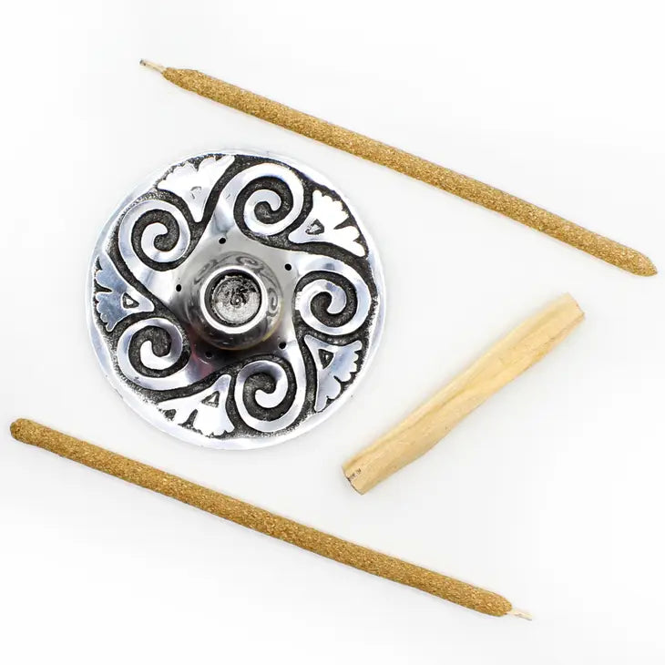 Blessed Ember Swirl Palo Santo and Incense Holder by Wild Lark
