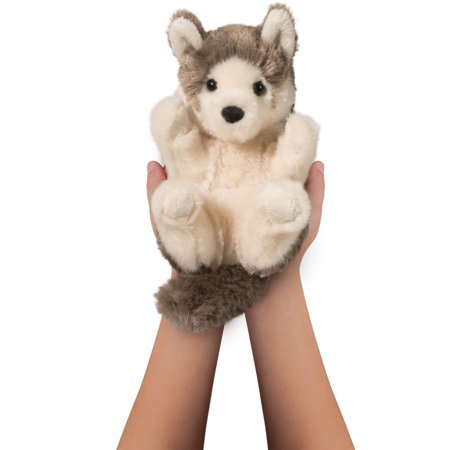 Douglas Cuddle Toys Gray Wolf Lil' Handful 6"