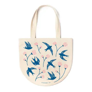 Round Canvas Tote