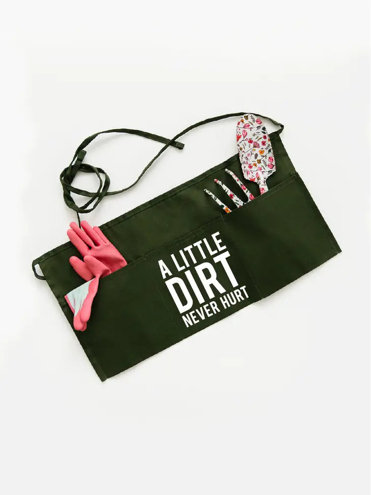 Dirt Never Hurt Garden Apron | Waist Apron by Wild Lark