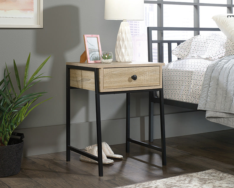 North Avenue Nightstand 1 Drawer Nightstand Charter Oak Finish by Homeportonline