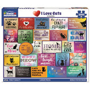 I Love Cats 1000 Piece Puzzle