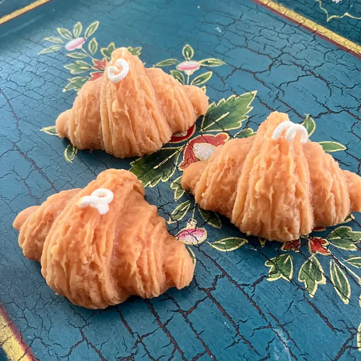 Croissant Beeswax Candle