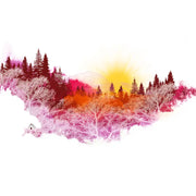 On Top of the World - Greeting Card by Wild Lark