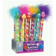 Bulk Buys Miles O Smiles Tip Topz Pencil Case Of 24