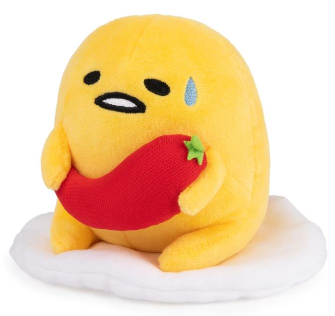 Plush Sanrio Gudetama Spicy 5" by Homeportonline