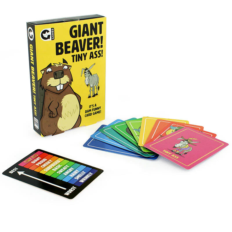 Card Game Giant Beaver! Tiny Ass! by Homeportonline