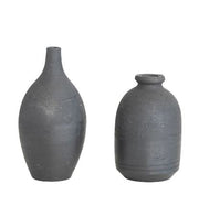 Vase Terracotta Chalkboard Black 2 Styles (Sold Separately) by Homeportonline