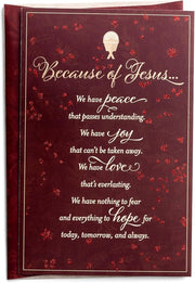 Because of Jesus - 18 Christmas Boxed Cards and Envelopes
