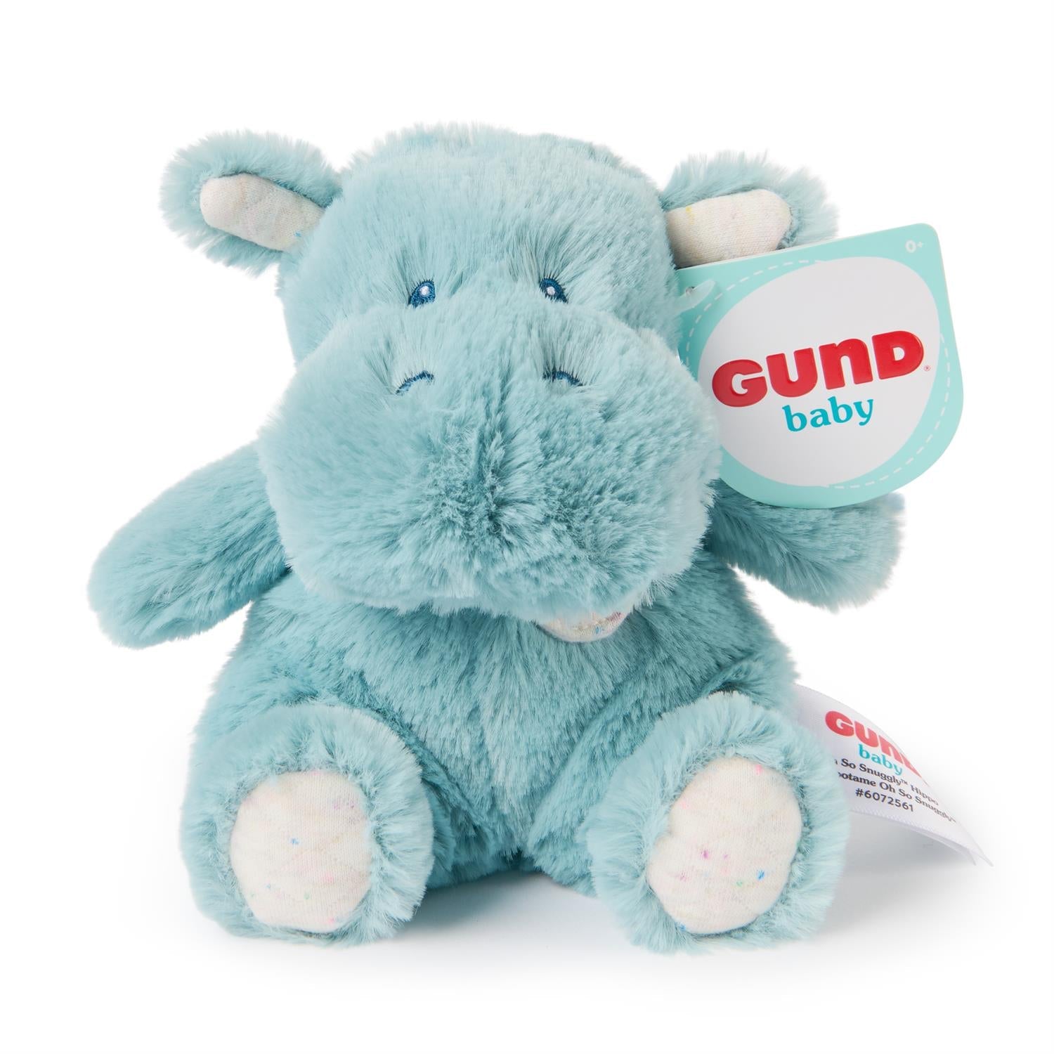 Oh So Snuggly Littles Hippo 7" by Homeportonline