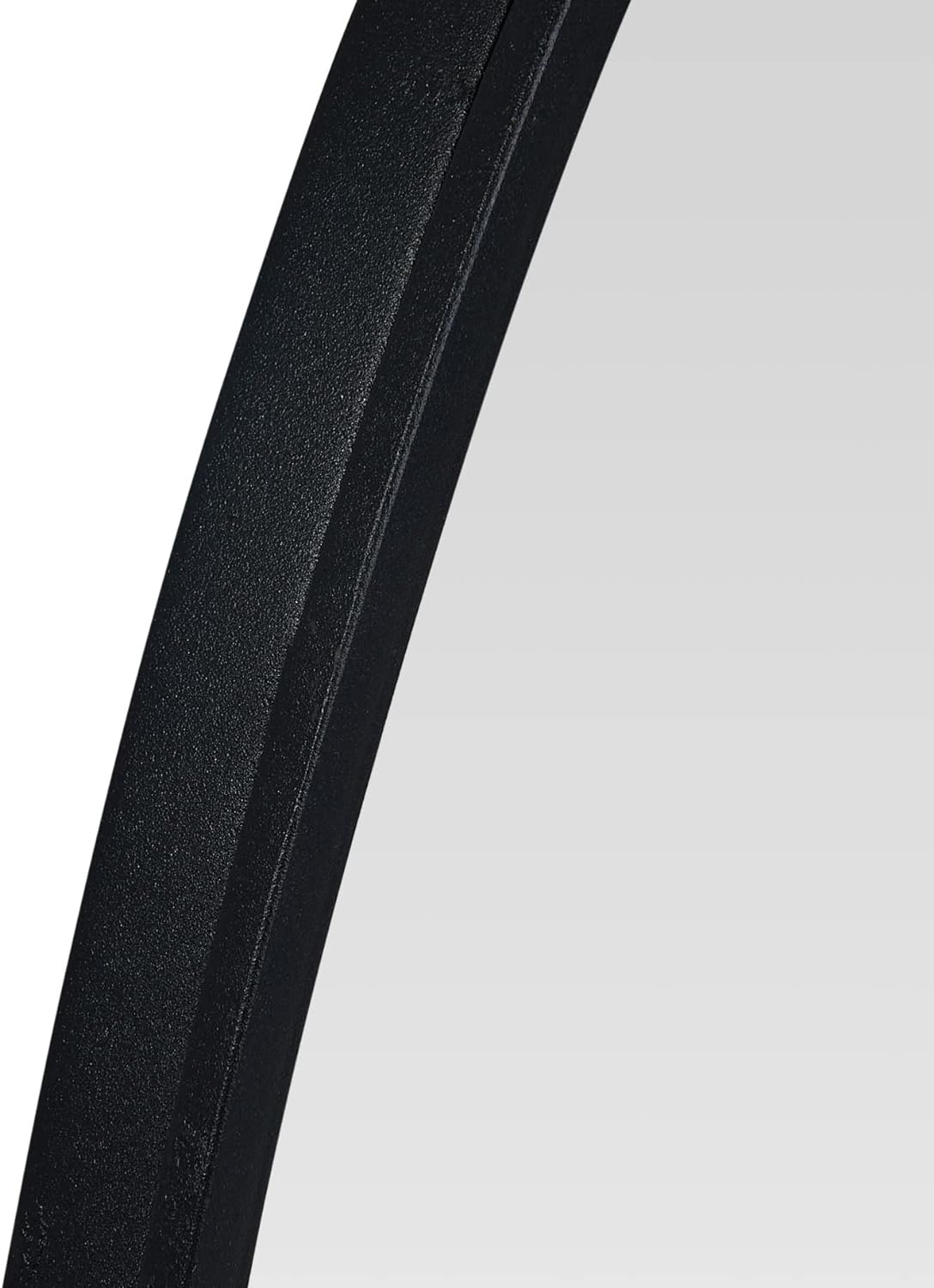 Mirror Oblong Metal Framed Black 27.5"W x 15.75"H by Homeportonline