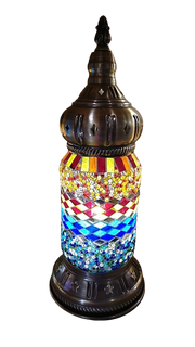 Mosaic Lamp Lantern 12" D by Homeportonline