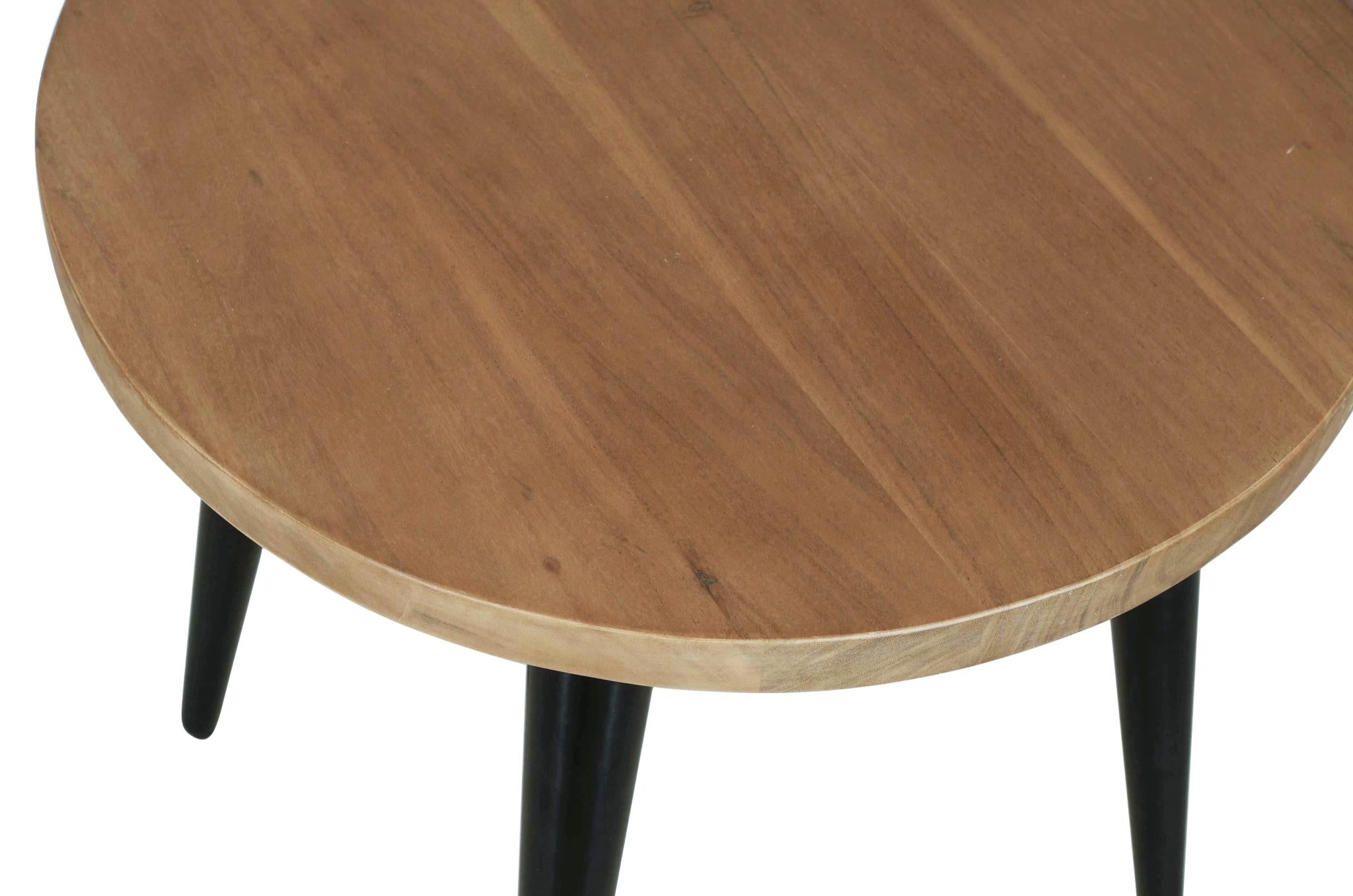 Prelude End Table Round Suede by Homeportonline