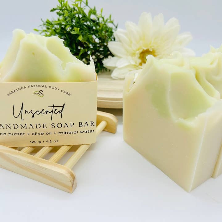 Handmade Soap Bar - Cold Process Vegan - Unscented by Homeportonline