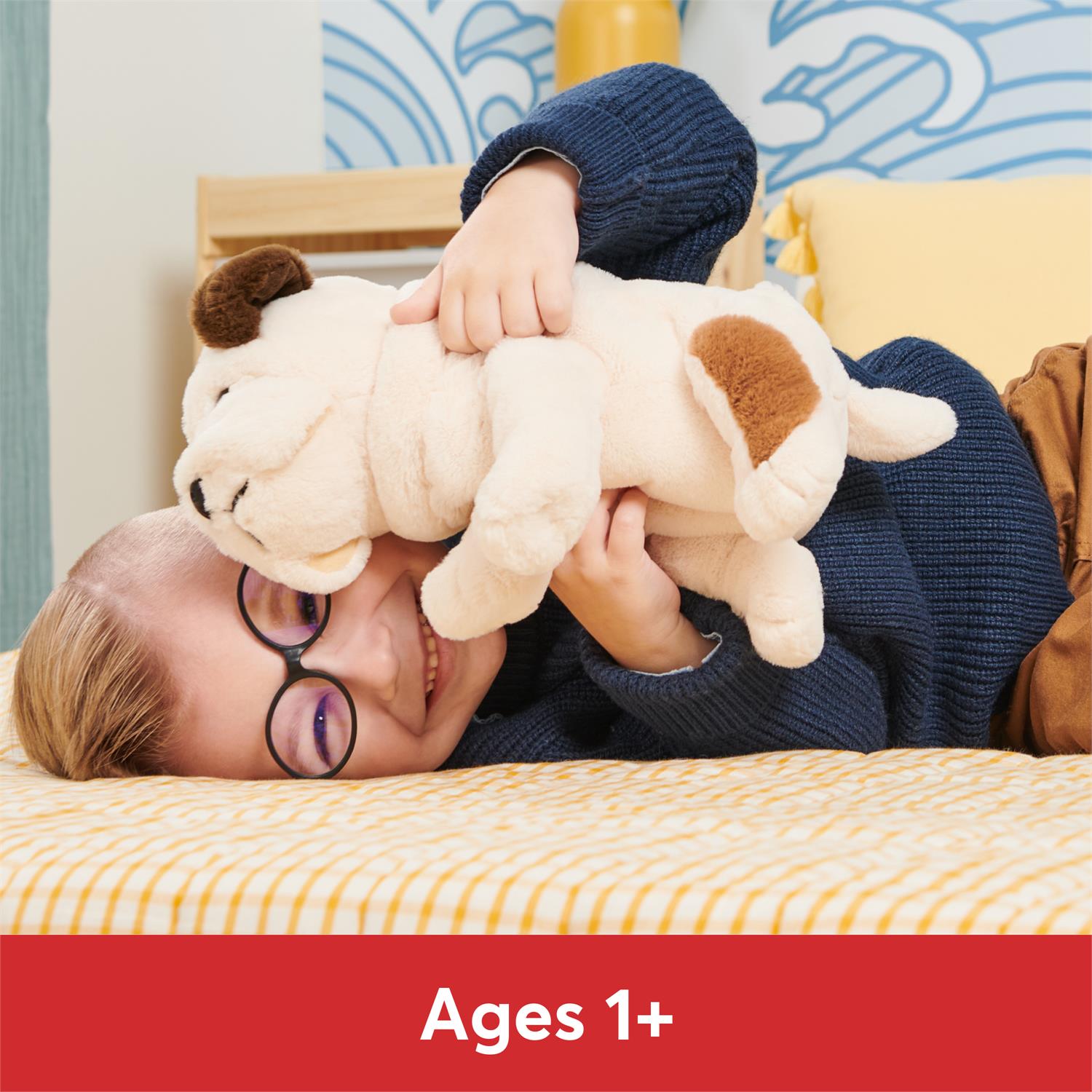 Plush Cat & Dog Collection Bulldog Toast 10" by Homeportonline