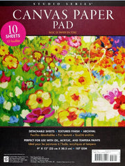 Art Center Canvas Paper Pad Studio Series by Homeportonline