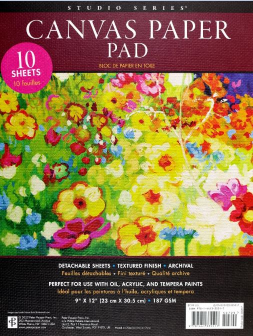 Art Center Canvas Paper Pad Studio Series by Homeportonline