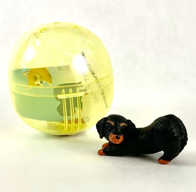 Gashapon Capsule For All Ages Turning Dog (Sold As An Individual Capsule) by Homeportonline