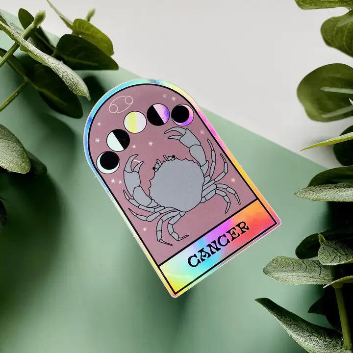 Zodiac Holographic Sticker