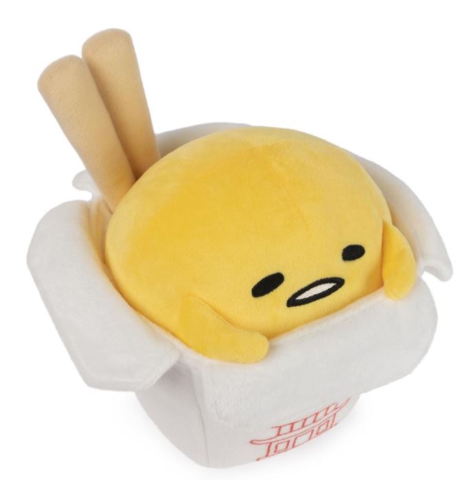 Plush Sanrio Gudetama Take Out 9.5" by Homeportonline