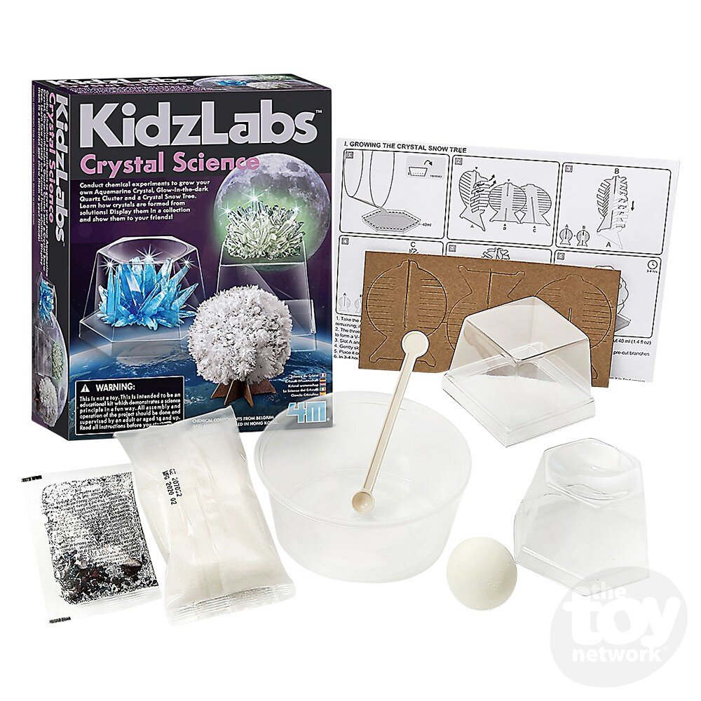 4M KidzLabs Crystal Science Kit by Homeportonline