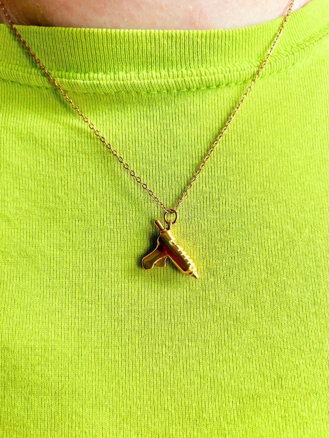 Hot Glue Gun Necklace