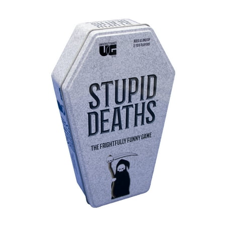Stupid Deaths Card Game Tin  by University Games