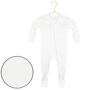 Lou Lou & Company - Wren Ribbed Zipper Footie