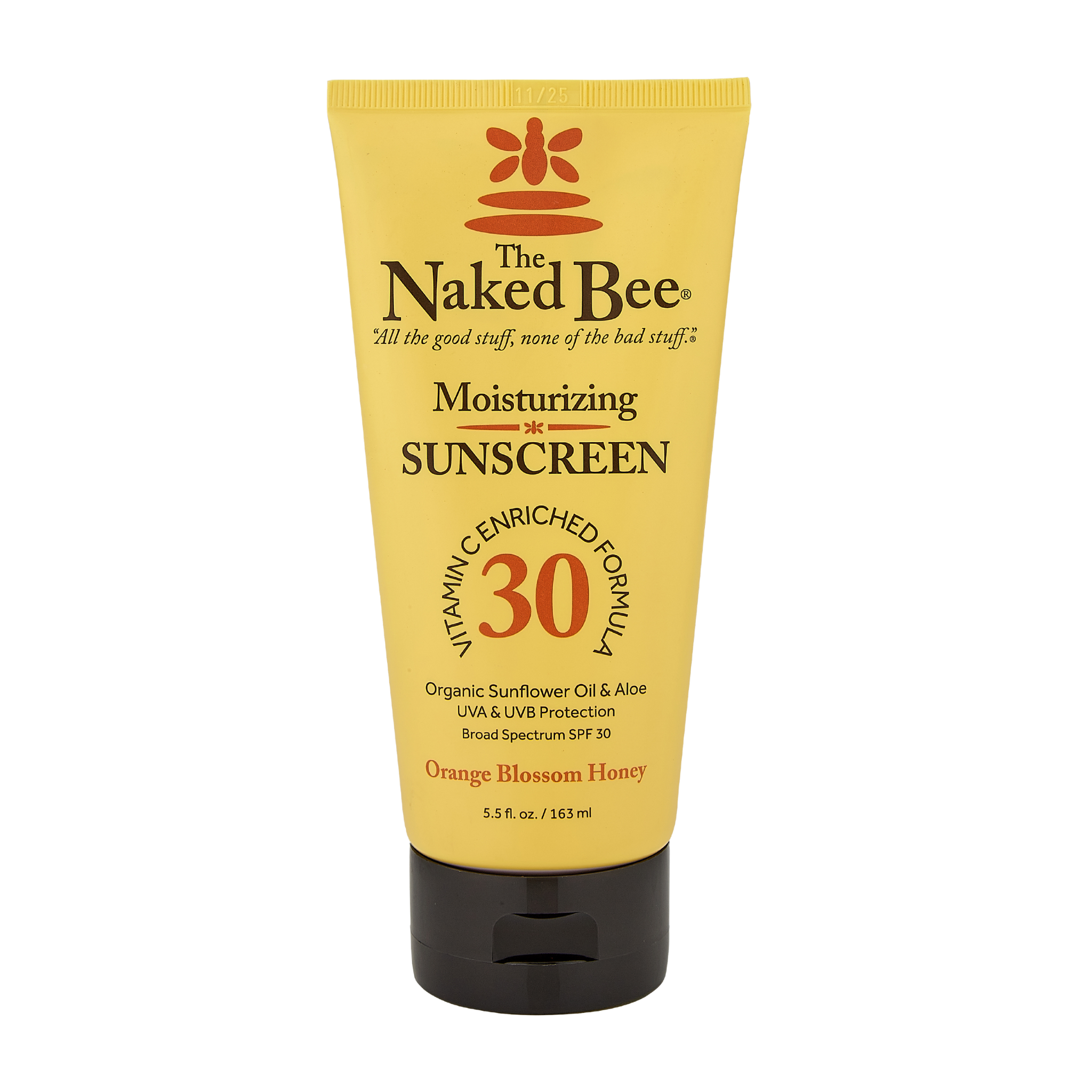 The Naked Bee - 5.5 oz. Moisturizing Sunscreen with SPF 30 by SidePony Boutique