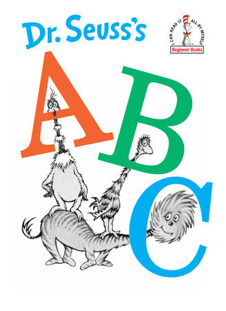 Dr. Seuss Book ABC (7x9 Hardcover) by Homeportonline