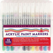 Art Center Markers Acrylic Paint 12 Colors by Homeportonline