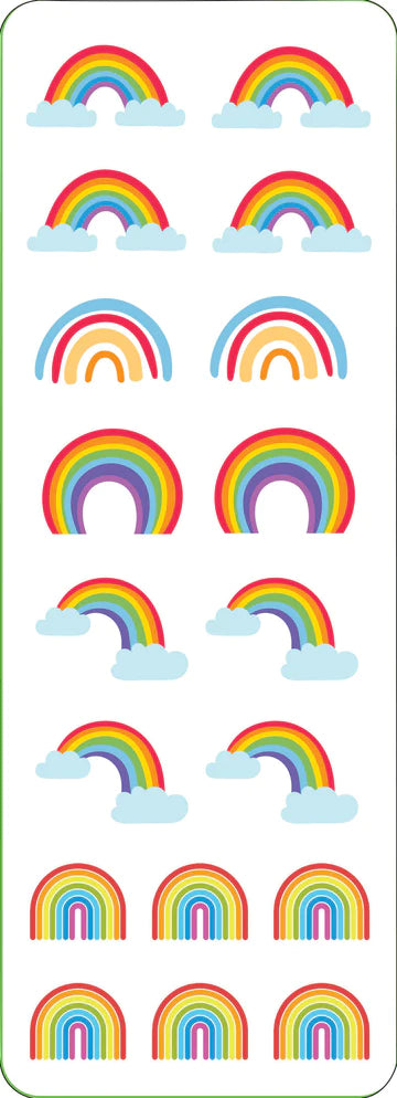 Sticker Set Rainbows by Homeportonline
