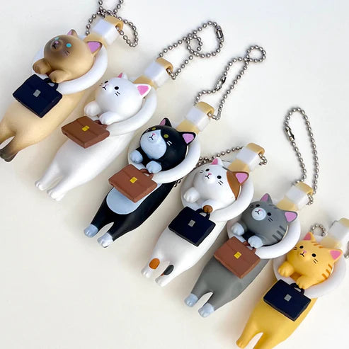 Gashapon Capsule For All Ages Commuter Cat (Sold As An Individual Capsule) by Homeportonline