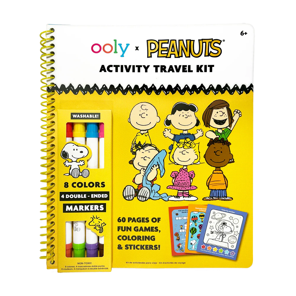 Ooly x Peanuts Activity Travel Kit by Homeportonline