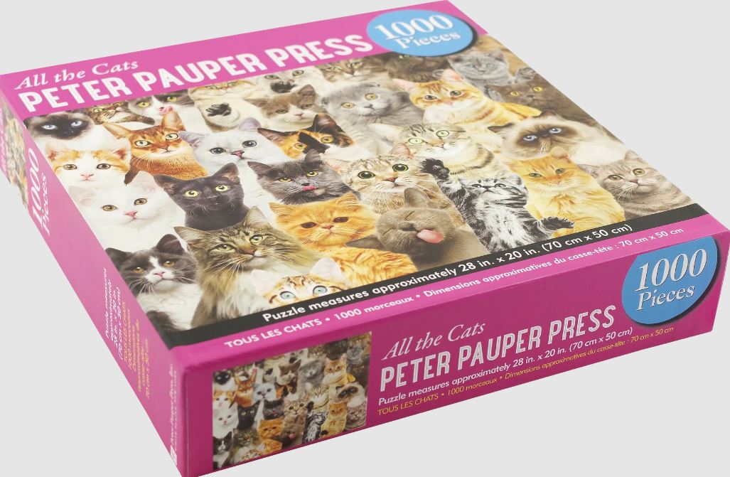 Puzzle 1000 Piece All The Cats by Homeportonline