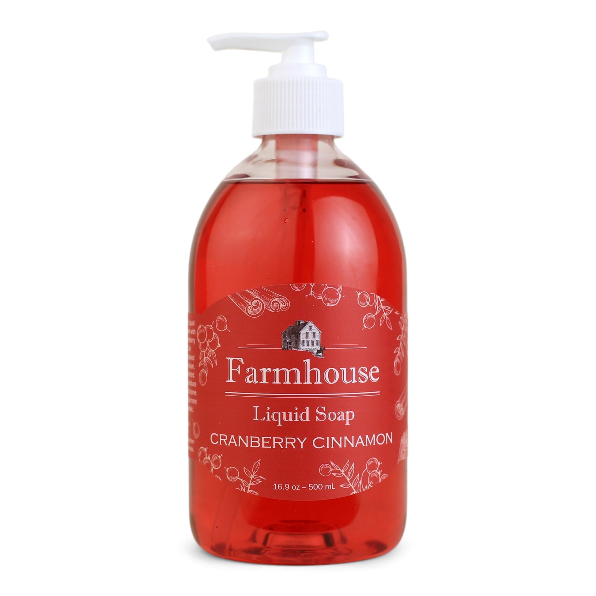 Liquid Soap - 16.9oz - Cranberry Cinnamon by Homeportonline