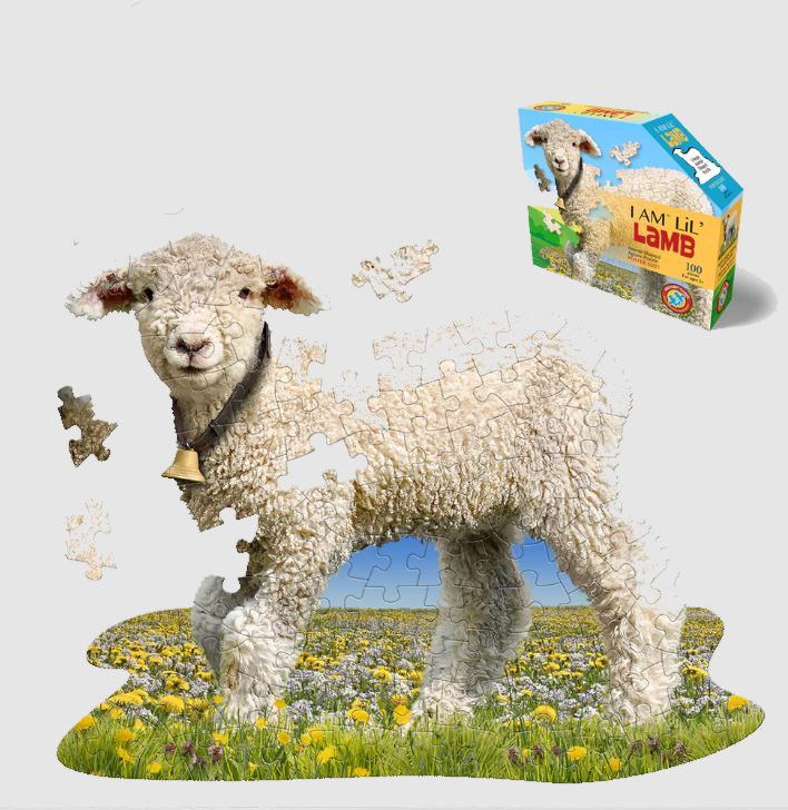 Puzzle 100 Piece I am LiL' Lamb by Homeportonline