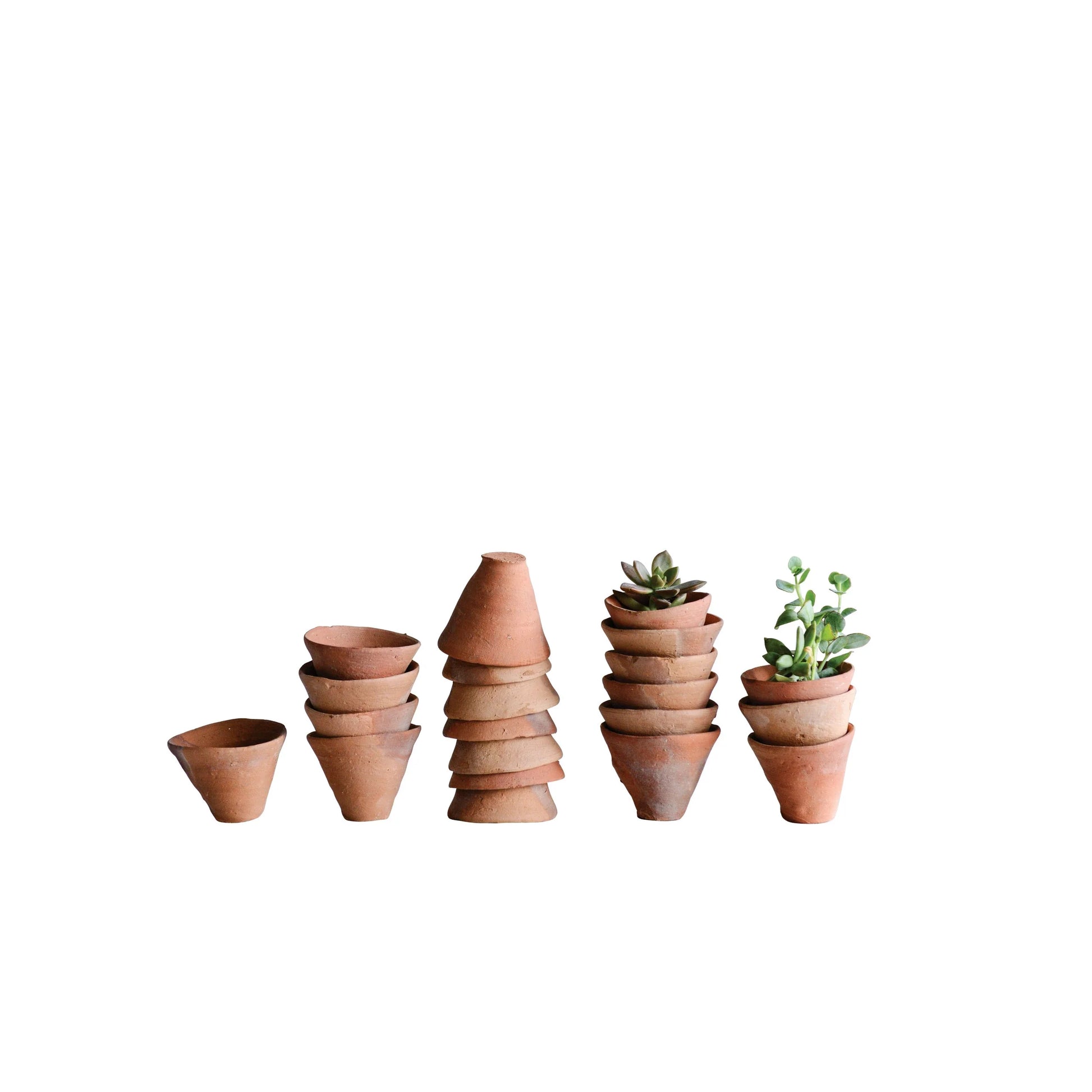 Planter - Terracotta Tiny (Sold Individually) by Homeportonline