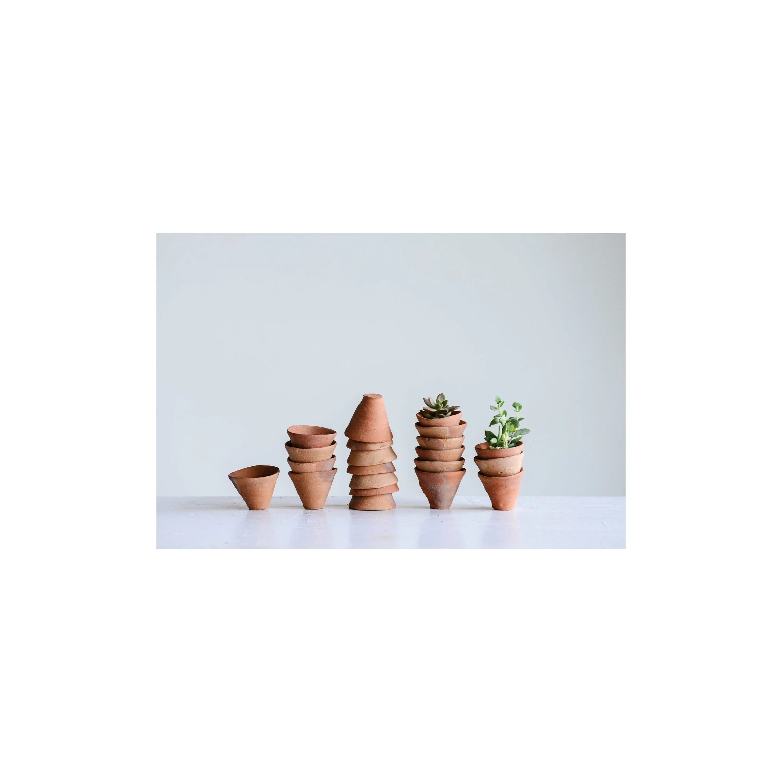 Planter - Terracotta Tiny (Sold Individually) by Homeportonline