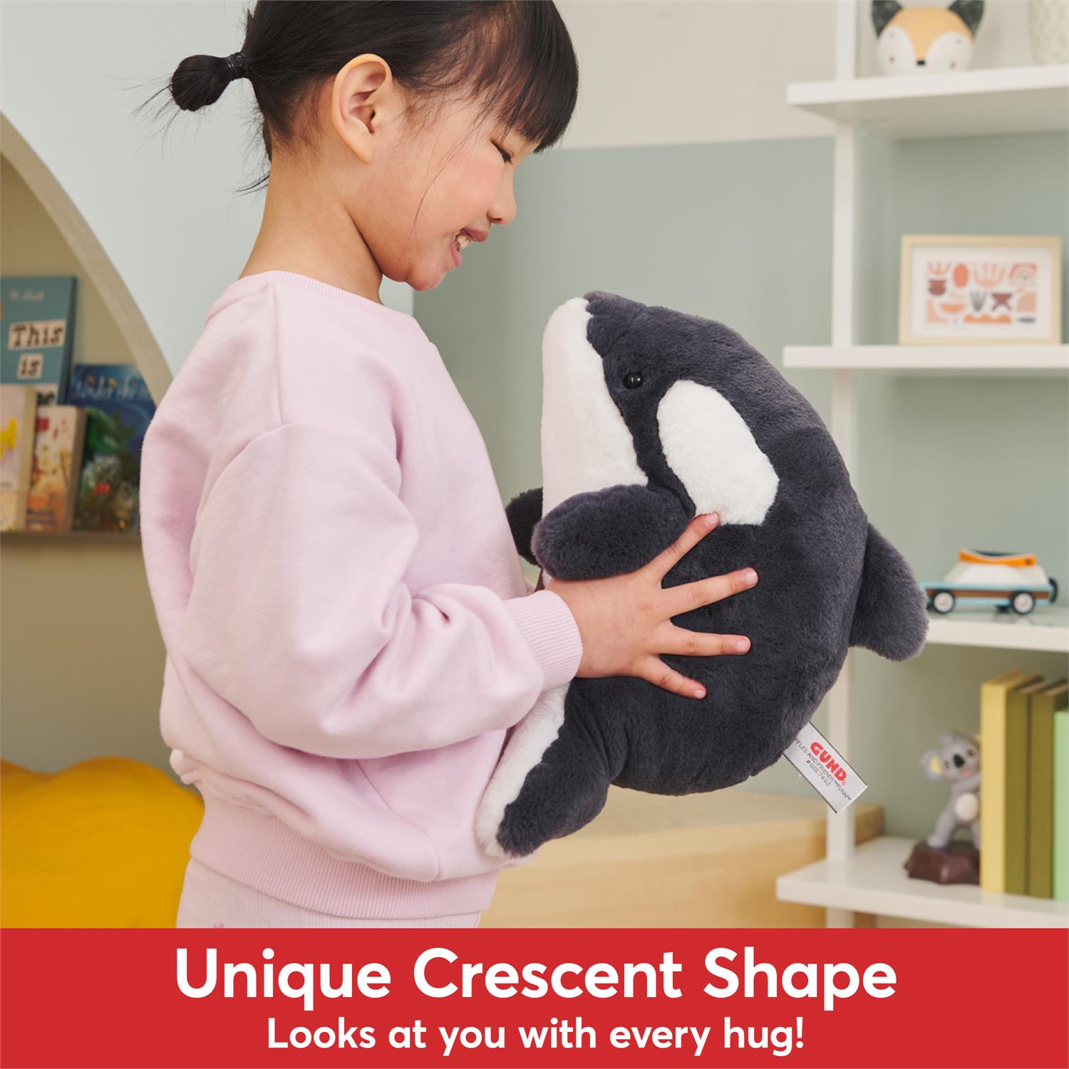 Plush Snuffles & Friends Orca Whale Flynn 10" by Homeportonline